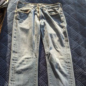 31x32 Levis 511 Skinny blue denim cotton jeans